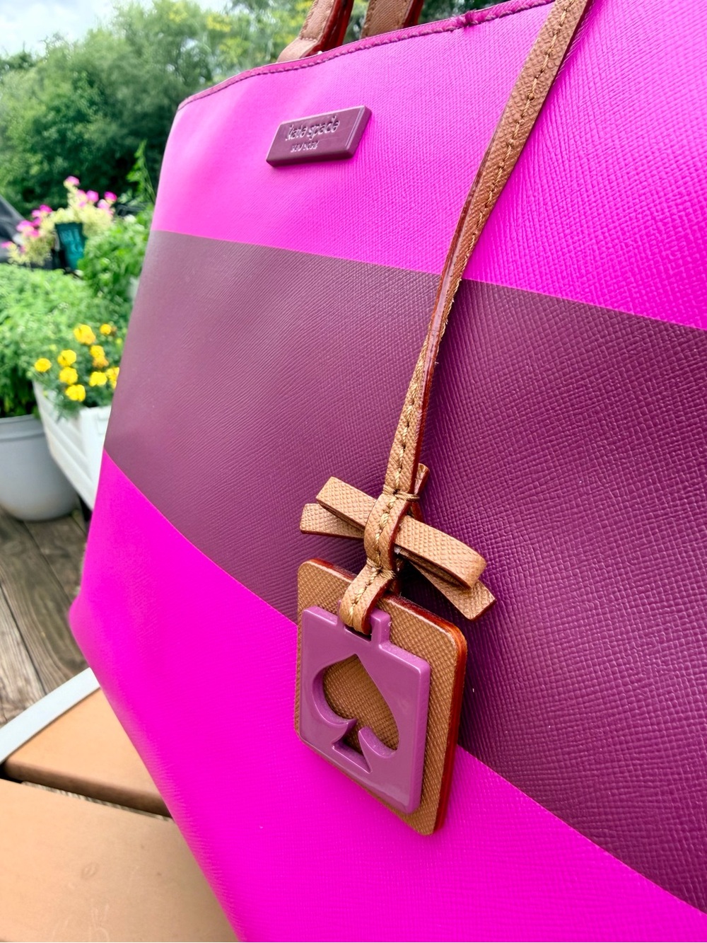 Kate Spade New York "Juno" Tote from the Grant Street Collection - Picture 7 of 12